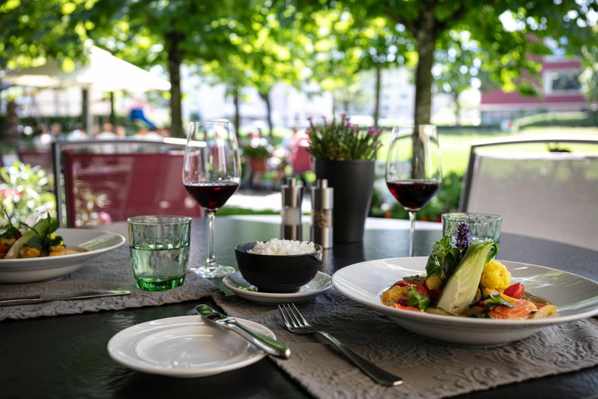 Hotel Restaurant Seegarten Arbon Exterior foto